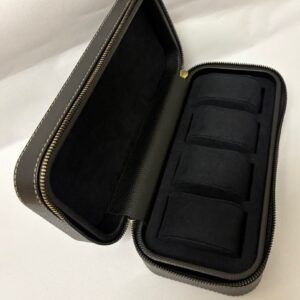 Uhrenbox 4x black Premium – für 4 Uhren